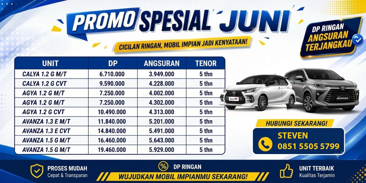 Promk Toyota Terbaru